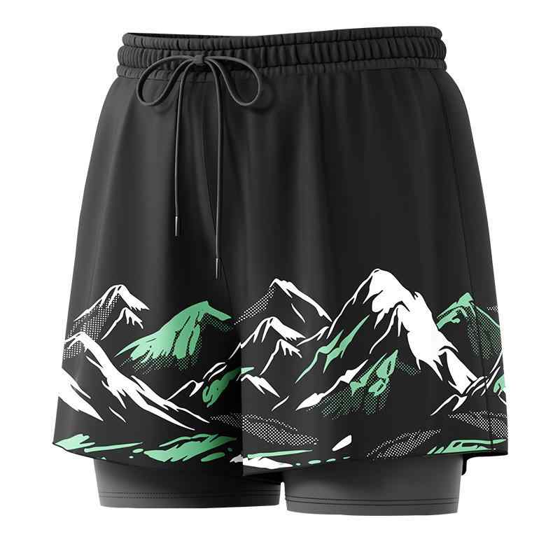 水着 メンズ 男性用 サーフパンツ 海パン スイムパンツ ポリエステル 吸水速乾 ゆったりサイズ 豊富な柄 雪山柄 幾何学模様 リーフ柄 アニマル柄 無地 ブラック グレー ブルー グリーン オレンジ