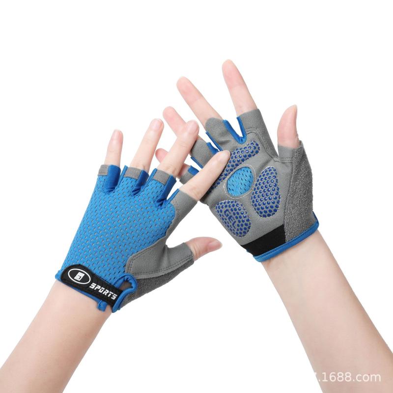 子供用 手袋 春夏 スポーツ アウトドア サイクリング 登山 ローラースケート グローブ メッシュ 衝撃吸..