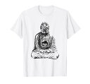 ゴータマブッダ Tシャツ 仏教 禅 仏教 瞑想 Tシャツ