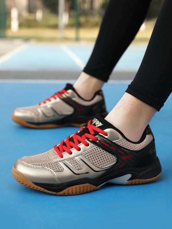 シューズ メンズ レディース 羽毛球鞋 バドミントン テニス 卓球 兼用 トレーニング スポーツシューズ ローカット スニーカー 紐靴 通気性 滑り止め 軽量 ...