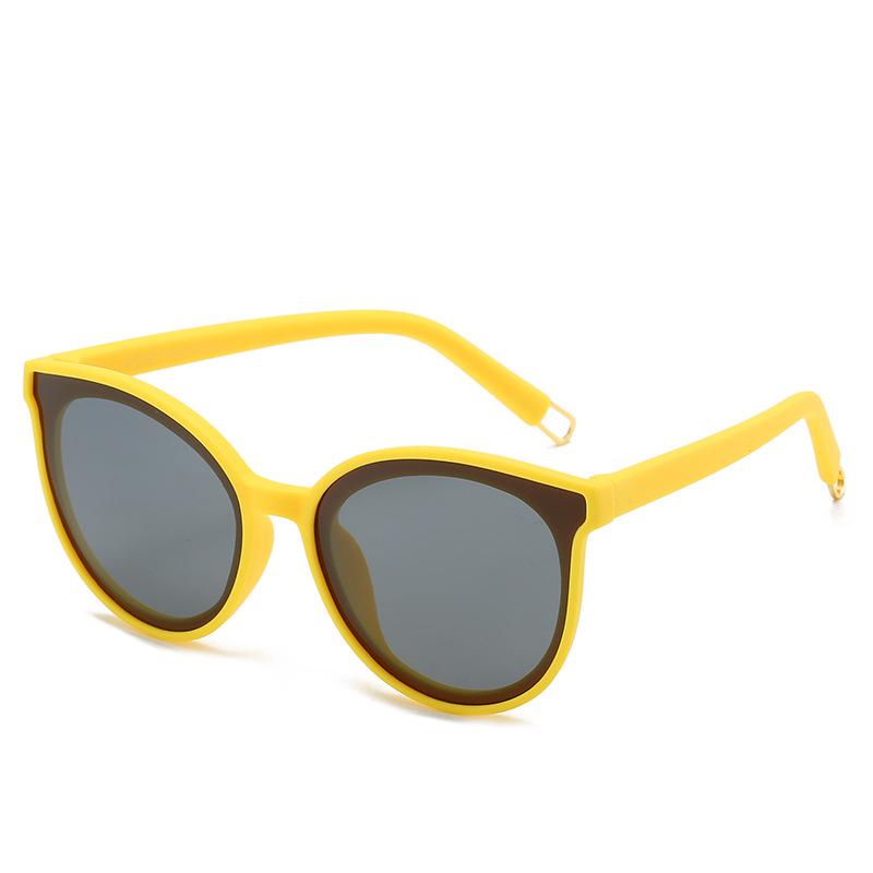 サングラス 子供用 ベビー シリコン 偏光レンズ UV400 紫外線カット 黒 赤 黄 青 ピンク 紫 フレーム ..