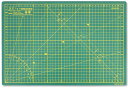 Elan カッティングマット A0 A1 A2 A3 A4 緑, 縫製用カッティングマット, クラフトマット, 工作マット, カッターマット, カッティングパッド