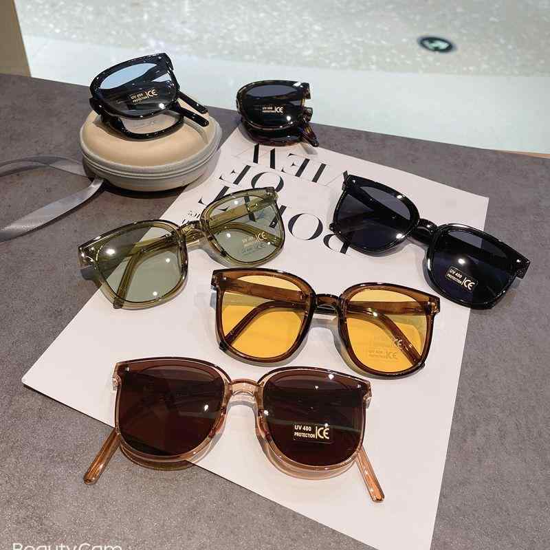 サングラス レディース メンズ 偏光サングラス 折りたたみ式 UVカット 紫外線対策 黒 ブラック イエロ..