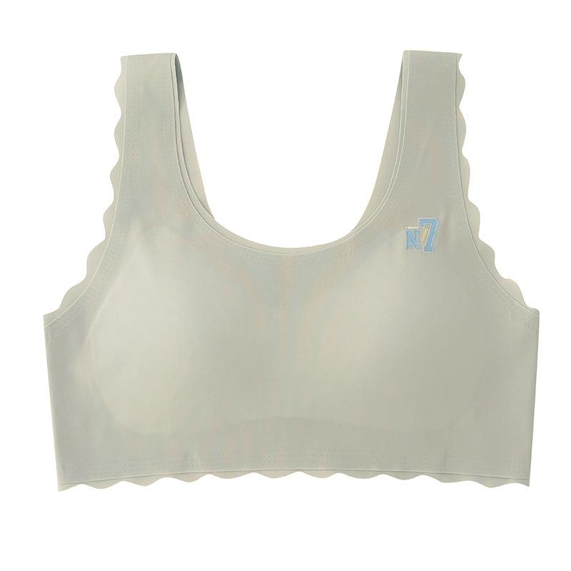 子供用ブラジャー 女の子 小学生 中学生 スポブラ ジュニアブラ キッズブラ 薄手 ノンワイヤー ハーフトップ スポーツブラ 一体型 通気性 吸湿速乾 快適 インナー 下着 7歳 8歳 9歳 10歳 11歳 12歳 13歳 14歳 15歳