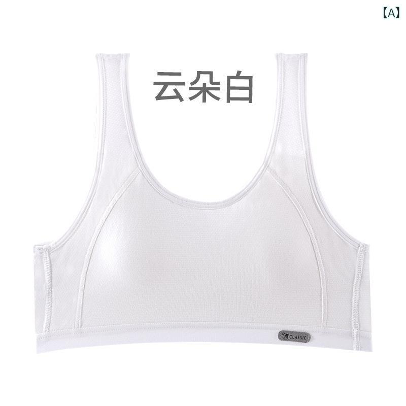 ブラジャー ジュニア 女の子 ハーフトップ スクールインナー 子供 下着 ファーストブラ スポーツブラ 綿 ノンワイヤー 75A/M 80A/L 85A/XL 90A/XXL 95A/XXXL 100A/XXXXL 105A/XXXXXL