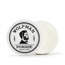 ポマード メンズ 無香料 水性 グラッドハンド ウルフマン 整髪料 120g GLADHAND WOLFMAN - POMADE SUPER SHINE