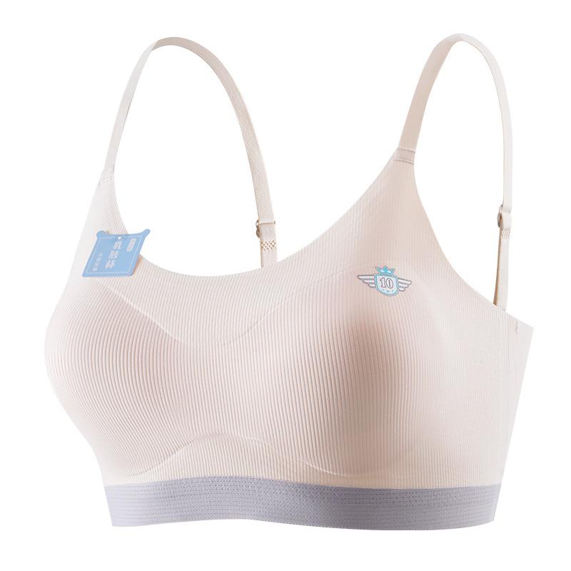 ブラジャー ジュニア ティーンエイジャー スポブラ ハーフトップ ノンワイヤー ランニング ヨガ スポー..