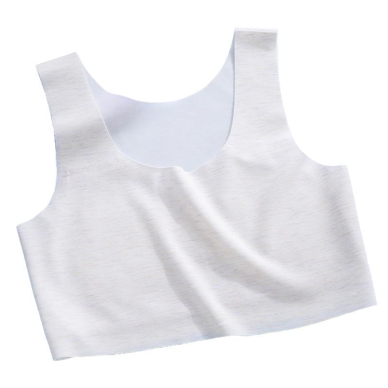 ブラジャー ガールズ 下着 ジュニア ティーン ノンワイヤー ハーフトップ スポブラ モダール 通気性 吸..