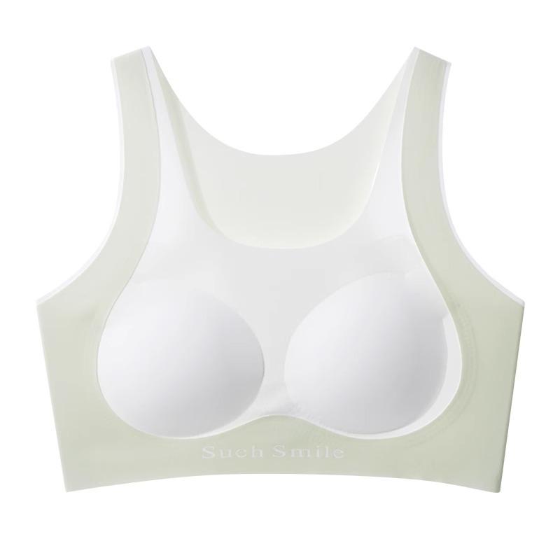 ブラジャー ジュニア ティーン向け スポブラ ハーフトップ スポーツブラ 中学生 高校生 ファーストブラ..