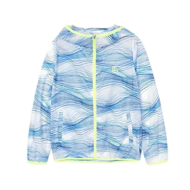 キッズ 子供用 薄手UVカットパーカー 男の子 女の子 ポリエステル 接触冷感 紫外線対策 100cm 110cm 12..