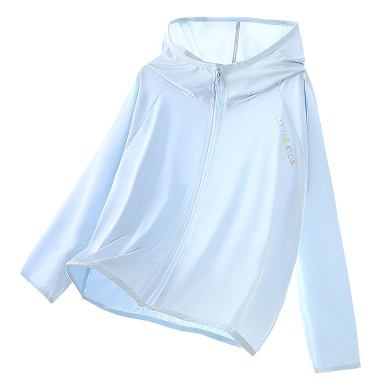 キッズ UVカットパーカー 薄手 ラッシュガード 男の子 女の子 光で色が変わる 接触冷感 紫外線対策 ポ..