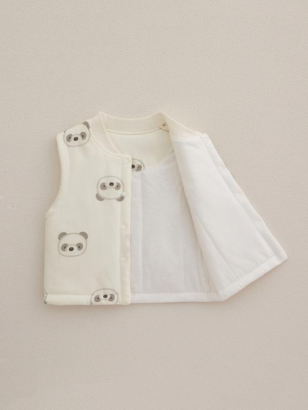 ベビー服 ベスト 春秋冬 キルト 薄綿 暖か 背心 新生児 幼児 男女兼用 赤ちゃん スリーパー 綿100% か..