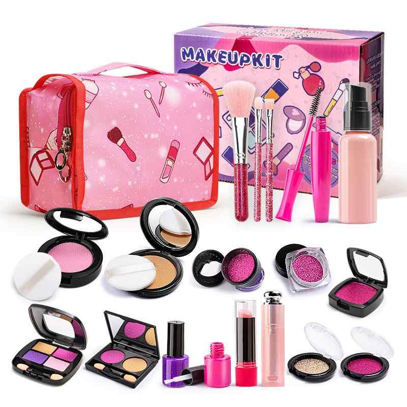 おもちゃ 女の子向け メイクアップおもちゃ シミュレーション ドレッサー おままごとセット 無顔料 無..