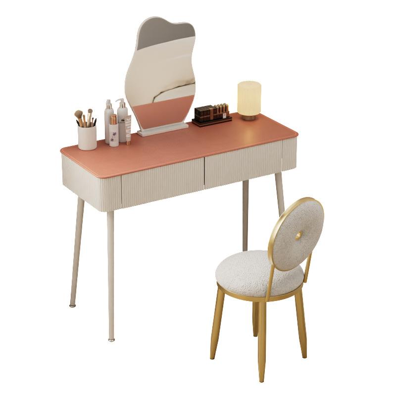 ドレッサー 化粧台 鏡付き 椅子 セット ガラス レザー おしゃれ コンパクト 寝室 メイク台 収納付き かわいい シンプル