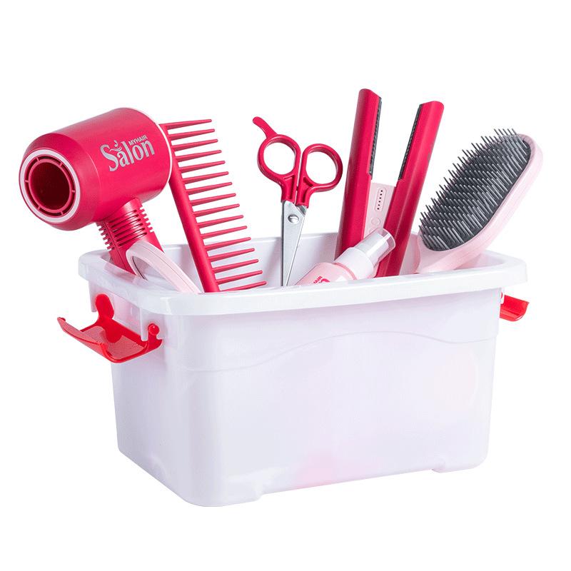 おもちゃ 女の子 子供用 理髪師 美容師 セット ドライヤー カット シャンプー 美容院 ごっこ遊び 知育..