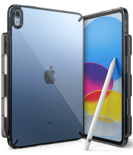 【Ringke】iPad 10th ケース (iPad A16 / 2025 対応) FUSION TPU+ポリカーボネートハイブリッド 10.9インチ対応 (アイパッド10世代) ペンシルホルダー ストラップホール 付き 米軍MIL規格取得 - Smo 【Ringke】iPad 10th ケース (iPad A16 / 2025 対応) FUSION TPU+ポリカーボネートハイブリッド 10.9インチ対応 (アイパッド10世代) ペンシルホルダー ストラップホール 付き 米軍MIL規格取得 - Smo