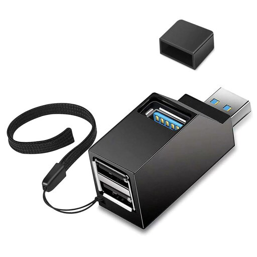 TRkin USBハブ3.0直挿3ポートUSB 3.0ポート1個拡張コンボハブ超小型バス給電USBポート高速データ転送ポータブル機能コンパクトMacBook/iMac/Surface Proなどのノートパソコンと他の互換性のあるUSBハブ TRkin USBハブ3.0直挿3ポートUSB 3.0ポート1個拡張コンボハブ超小型バス給電USBポート高速データ転送ポータブル機能コンパクトMacBook/iMac/Surface Proなどのノートパソコンと他の互換性のあるUSBハブ