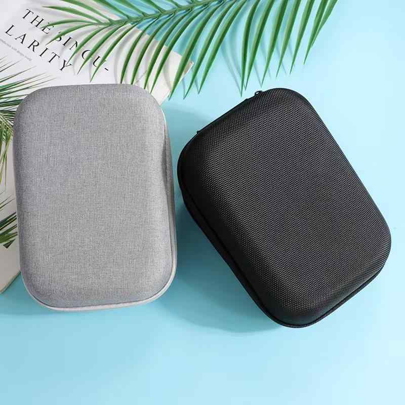 血圧計 ケース ポータブル 旅行 収納 バッグ オックスフォード EVA 衝撃吸収 ブラック