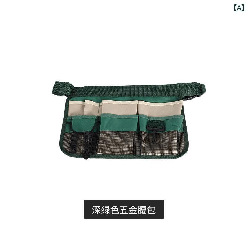 工具バッグ 多機能 電工 ウエストバッグ ツールバッグ オックスフォード生地 防水 防振 作業用 工具入れ 大工 electrician
