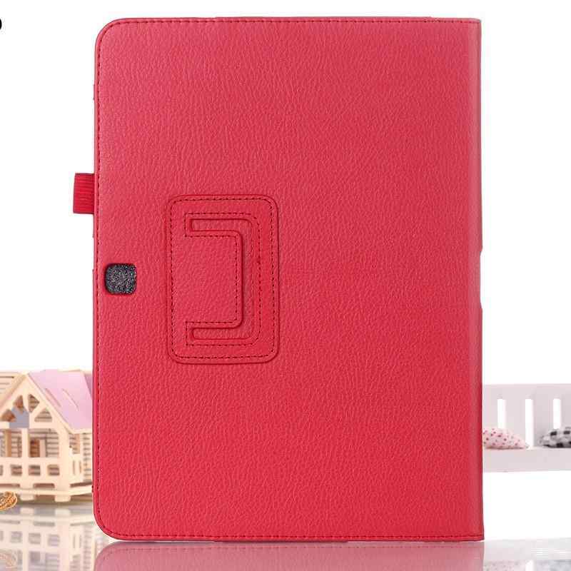 タブレットケース Samsung Tab4 10.1 T531 SM-T530 保護ケース カバー PUレザー 中国風 シンプル ブラック