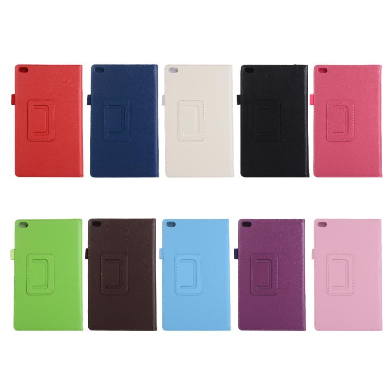 タブレットケース Lenovo Tab4 8.0 TB8504F/N 20.32cm インチ スタンド機能付き PUレザー 全面保護 耐衝撃 傷防止 薄型 軽量 シンプル 無地 ビジネス 普段使い