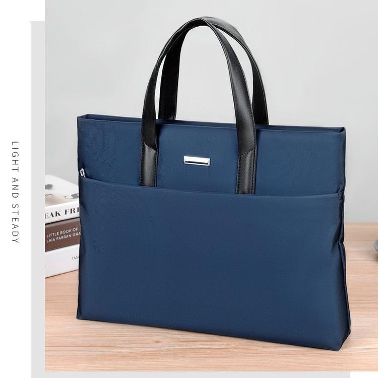 パソコンバッグ メンズ 男性用 ビジネスバッグ ブリーフケース 15インチ 耐摩耗性 オックスフォード 紺色 グレー ブラック