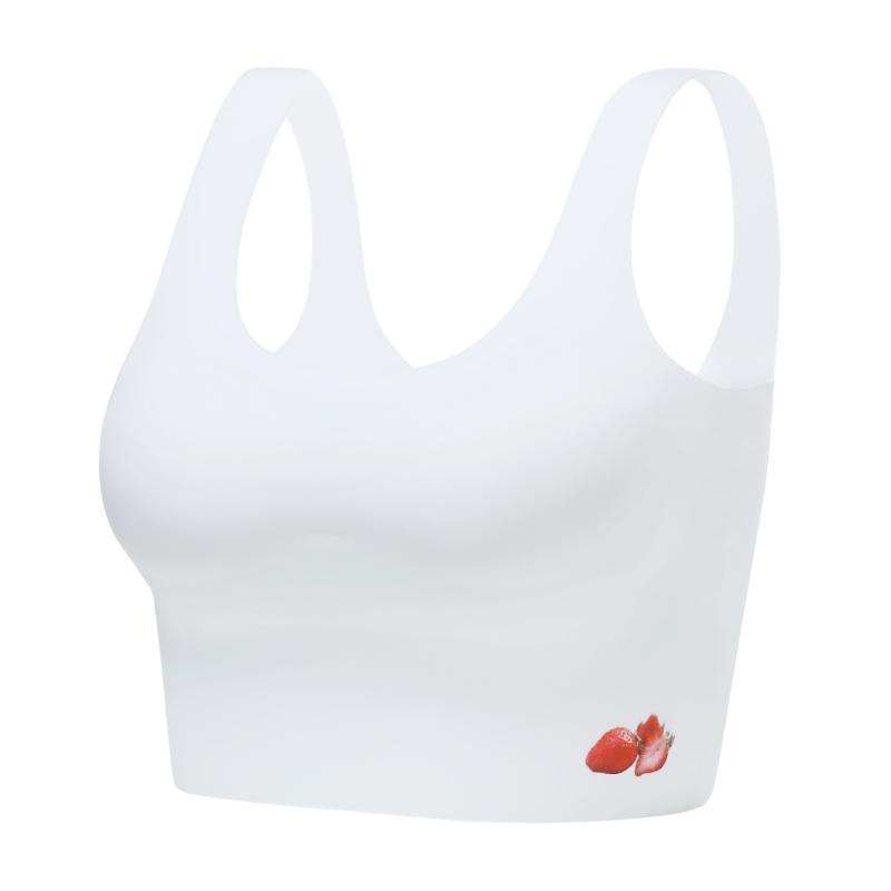 子供用ブラジャー 女児用 ノンワイヤー ハーフトップ スポブラ 小学生 中学生 高校生 無縫製 接触冷感 ..