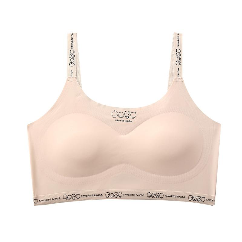 ブラジャー ジュニア 女の子 薄手 ノンワイヤー スポブラ スポーツブラ 中学生 高校生 ファーストブラ ..