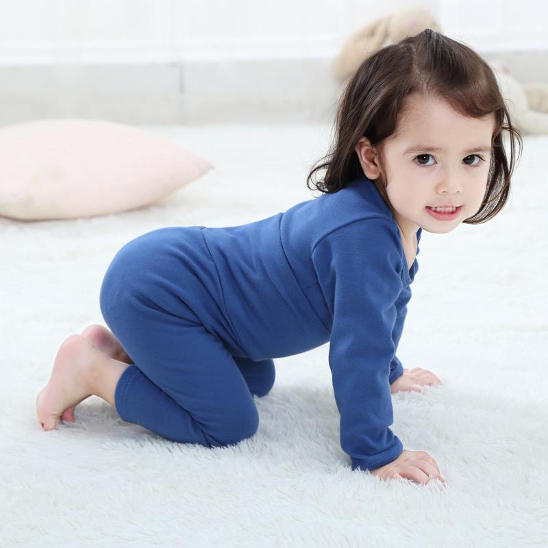 ベビー服 インナー 上下セット 高腰 腹巻 パンツ 赤ちゃん 子供服 秋冬 綿100％ 暖かい 無地 かわいい ..