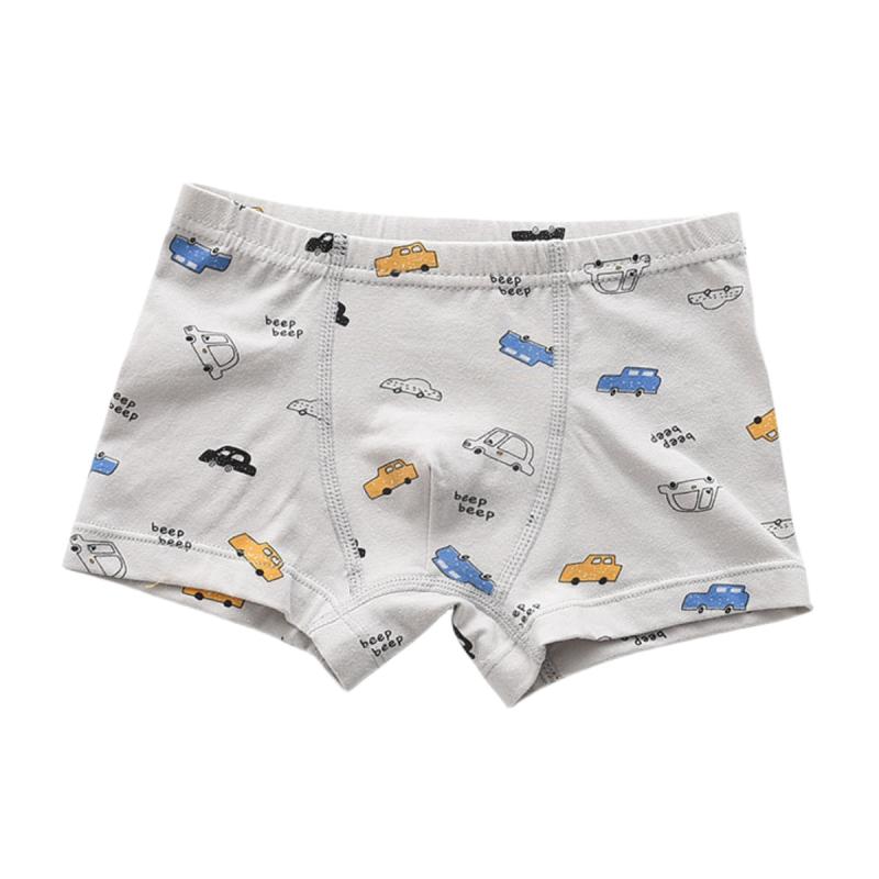 キッズ 子供用 下着 男の子 男児 パンツ 平角 ブリーフ コットン 通気性 快適 カートゥーン キャラクタ..