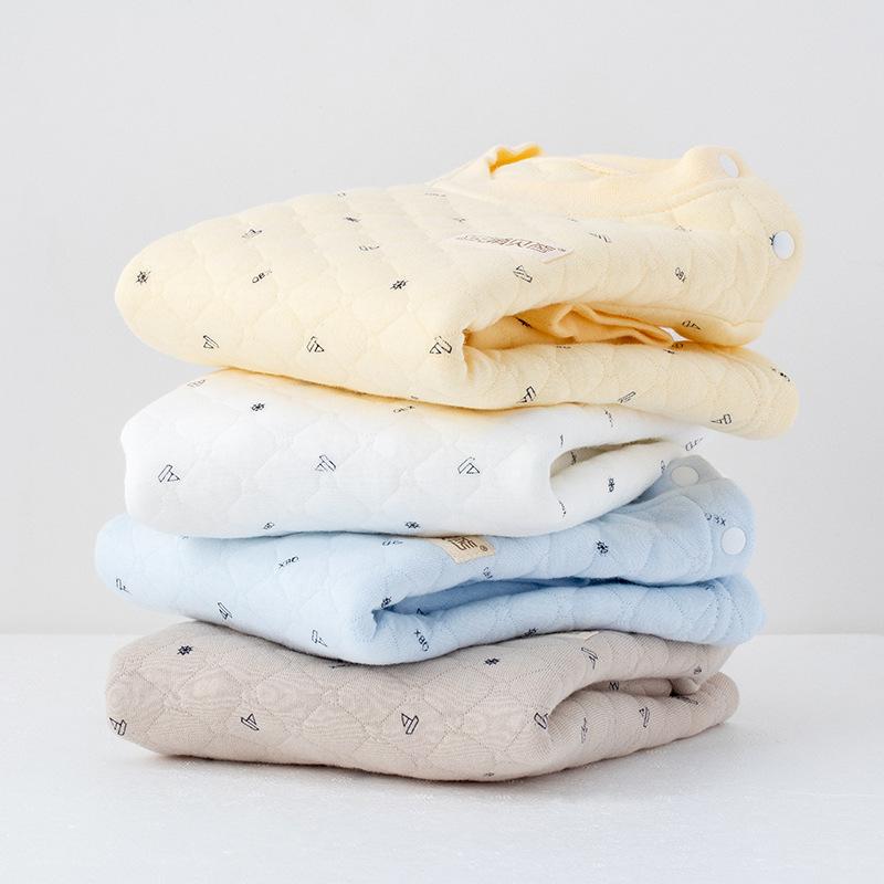 子供用肌着 ベビー服 長袖Tシャツ カットソー 春秋 秋冬 綿100% 厚手 裏起毛 あったか インナーシャツ ..