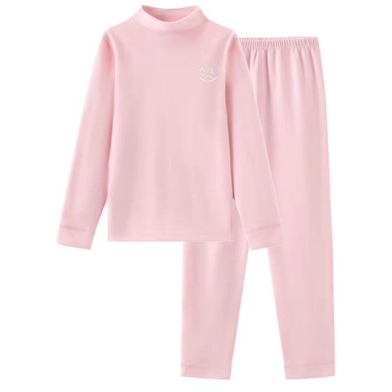 子供用インナー 秋冬 子供 中 крупный サイズ 長袖 トップス ズボン 上下セット 裏起毛 暖かい 防寒 中 толстый サイズ под 打底 シャツ