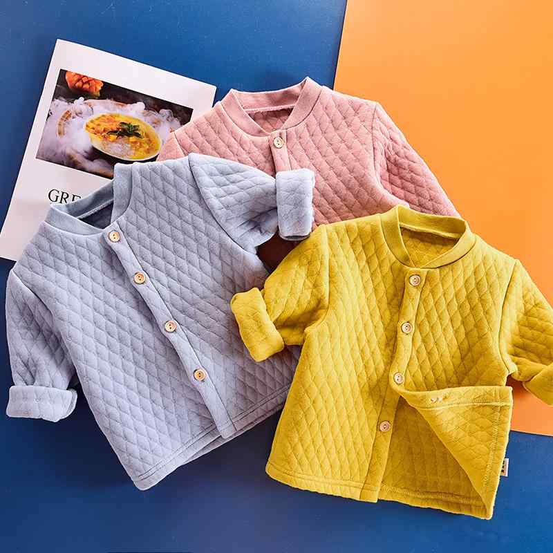 ベビー キッズ 長袖トップス 秋冬 裏起毛 あったか 男女兼用 カットソー インナーウェア 綿100% かわいい 牛柄 ゾウ柄 クマ柄 ウサギ柄