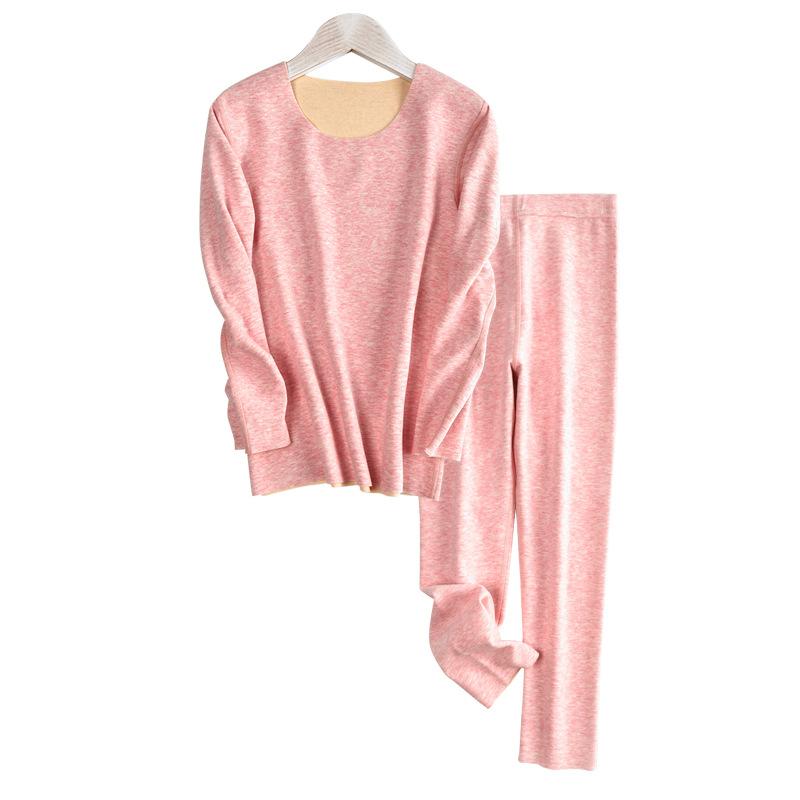 子供用インナーウェア 秋冬 上下セット 中大童サイズ 再生繊維 暖かい 長袖トップス 長ズボン パジャマ 部屋着