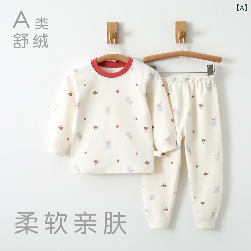 子供用パジャマ 子供服 上下セット ベビー服 赤ちゃん ルームウェア 綿100% 春秋 冬 かわいい 柔らかい..