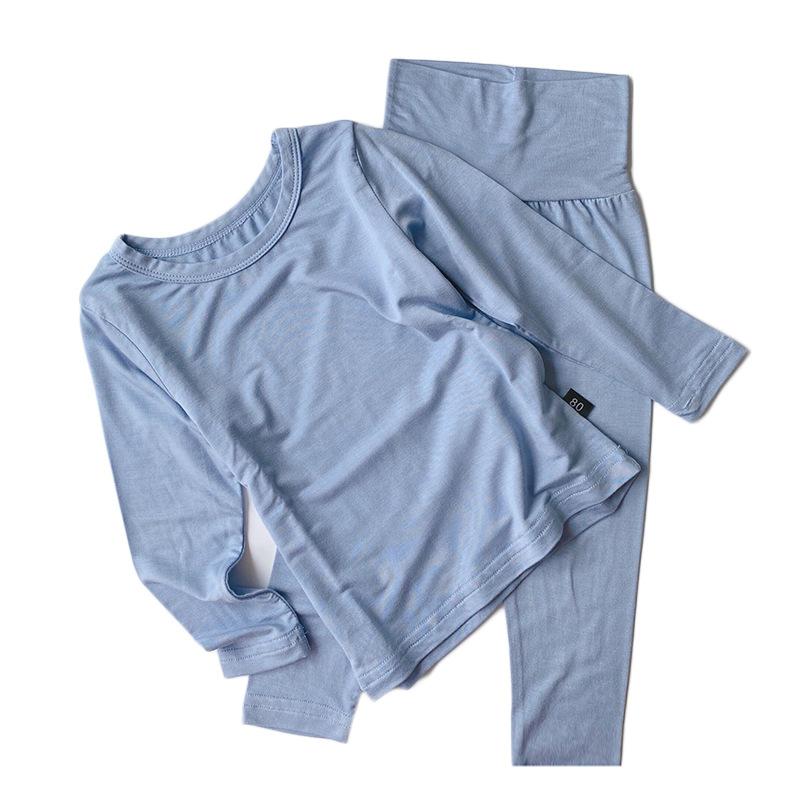 子供用パジャマ ベビー 春秋 薄手 長袖 男の子 夏用 インナーウェア セットアップ 男児 女児 赤ちゃん ルームウェア 接触冷感 吸湿速乾 再生繊維