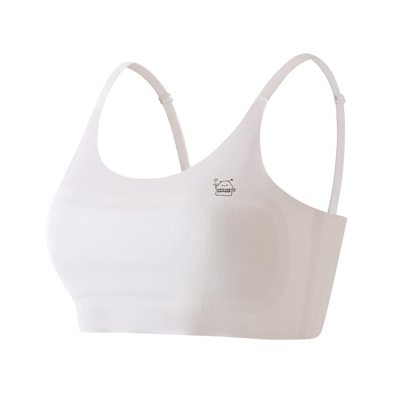 子供服 女の子 ブラジャー 小学生 スクールインナー キッズ ジュニア ノンワイヤー スポーツブラジャー 肌着 通気性
