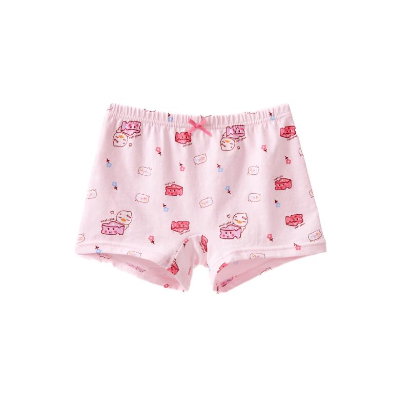 子供服・下着 ガールズ ショーツ ジュニア キッズ 女の子 A類 コットン 平角パンツ スタンダード 8歳以..