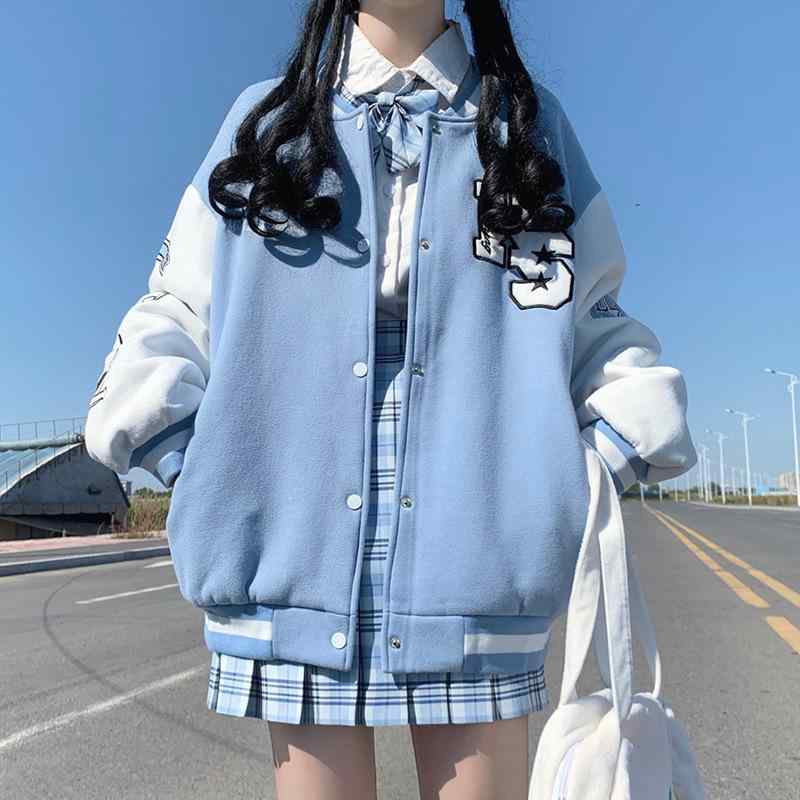 ジャケット 女の子 キッズ 春秋 立襟 ブルゾン 刺繍 ライトアウター 子供 小学生 ゆったり かわいい 14..