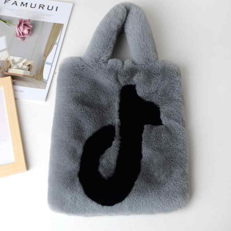 バッグ レディース 鞄 ファッション ハンドバッグ フェイクファー もこもこ ふわふわ チェーン 大容量 ..