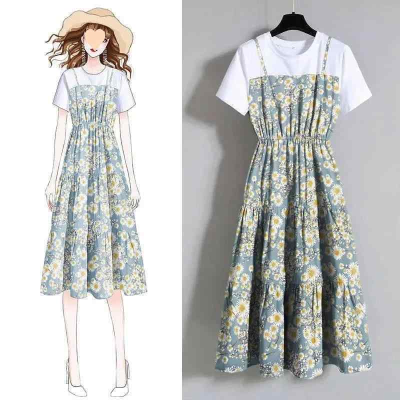 ワンピース 大きいサイズ レディース Aライン 半袖 花柄 ポリエステル ゆったり 楽ちん 体系カバー 着痩せ