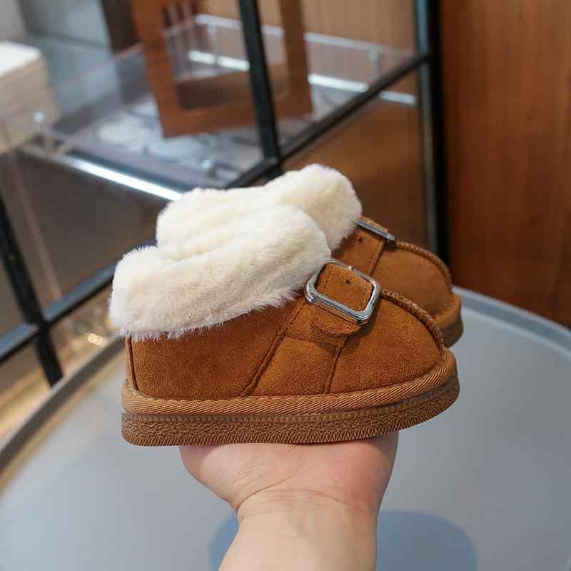 スノーブーツ キッズ 女児 ボア 裏起毛 ショートブーツ 防寒 撥水 子供靴 幼児 小学生 ブラック ブラウ..