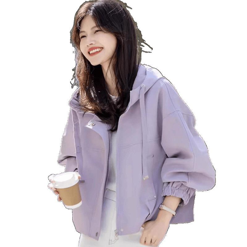 マウンテンパーカー レディース 春秋 薄手 撥水 ゆったり フード付き ジャケット ブルゾン ジャンパー アウター カジュアル きれいめ 通勤