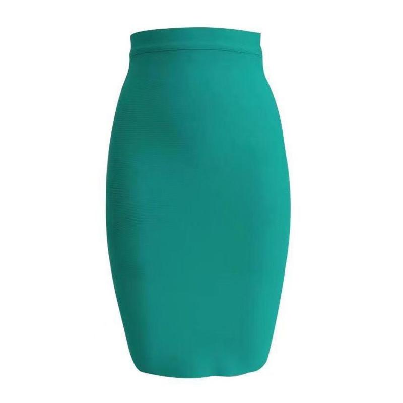 スカート レディース 膝上丈 タイトスカート ポリエステル 無地 切り替え ハイウエスト エレガント セクシー 黒 白 杏色 緑 XS S M L XL