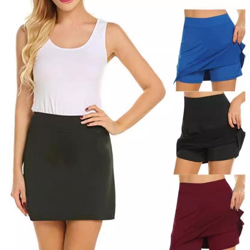 ショートパンツ レディース Aライン ハーフパンツ カジュアルパンツ ポリエステル ウエストゴム ポケッ..