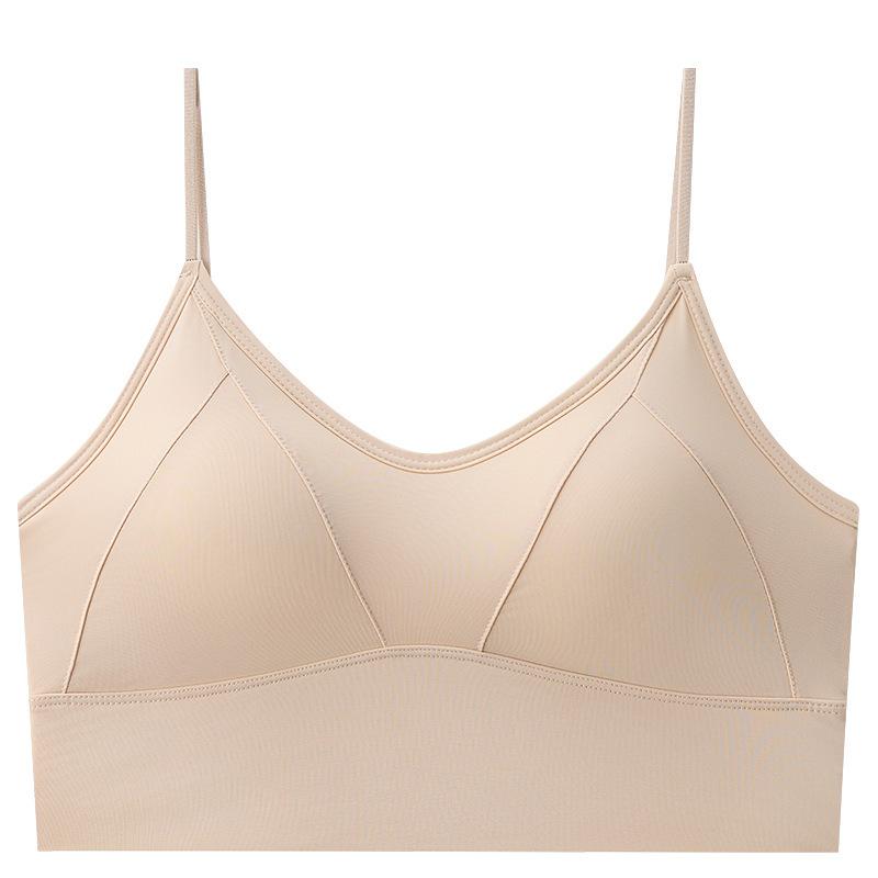 タンクトップ レディース キャミソール 接触冷感 美背ブラ カップ付き チューブトップ インナー 薄手 ..