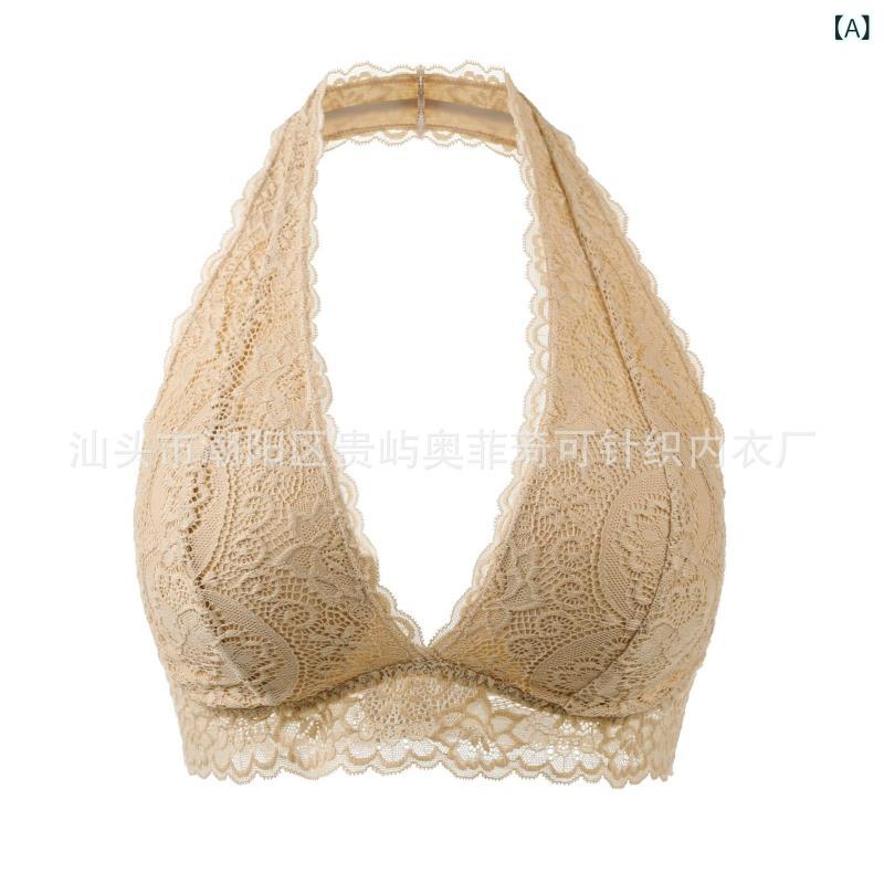 ブラジャー レディース 女性用 レース 抹胸 ベアトップ インナー 快適 ワイヤレス 谷間メイク 美背 チューブトップ 肌色 紺色 赤色 黒色 白色