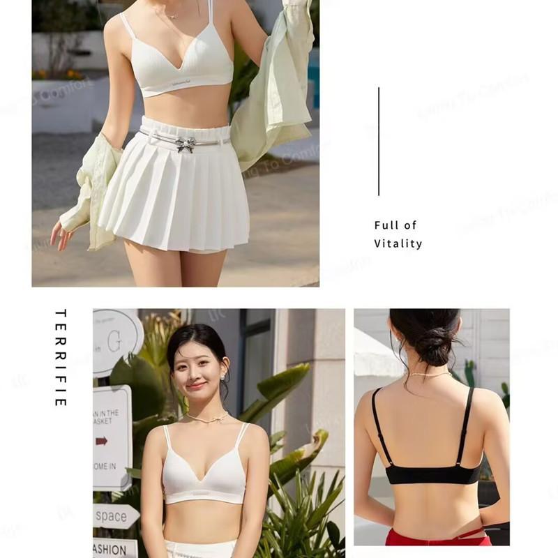 キャミソール レディース 女性用 モダール ビスチェ チューブトップ ブラトップ 背中見せ インナー 肌..