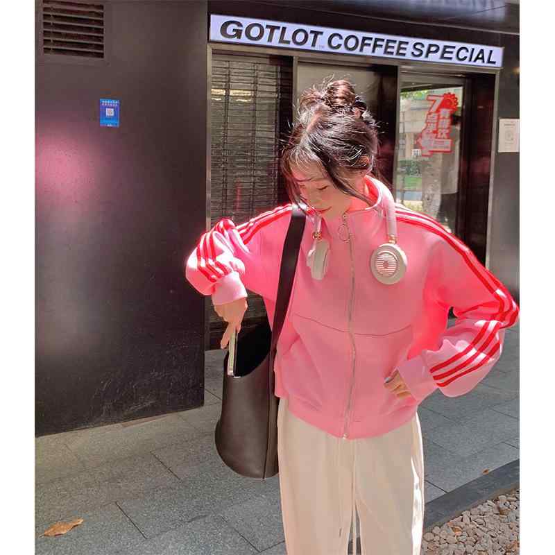 野球 服 レディース 春秋 ブルゾン スタンドカラー ショート丈 スポーツ MIX カジュアル スウェット ジ..