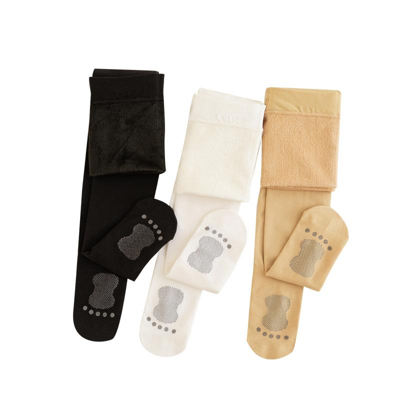 子供用レギンス ガールズ タイツ スパッツ 裏起毛 防寒 あったか 伸縮性 通気性 無地 秋 冬 ダンス バ..